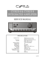 Cyrus CYRUS 6 User manual
