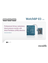 Microlife WatchBP O3 User manual