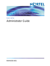 Nortel CallPilot Administrator's Manual