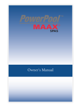 MAAX Spas Powerpool Owner's manual