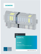 Siemens SIMATIC ET 200SP User manual
