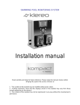 Klereo Kompact Installation Manuals