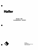Hafler 300 User manual