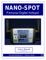 Micro-Node International NANO-SPOT User manual