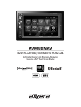 Axxera AVM82NAV Installation & Owner's Manual