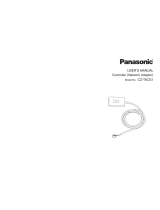 Panasonic CZ-TACG1 User manual