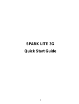 ZTE SPARK LITE 3G Quick start guide