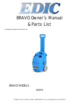 Edic Bravo 300 mh Owner's manual