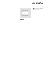 SSS Siedle EC 602-03 Programming Instructions Manual