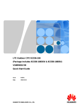 Huawei B2338-168IDU Quick start guide