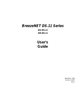 Alvarion BreezeNET BU-DS.11 User manual