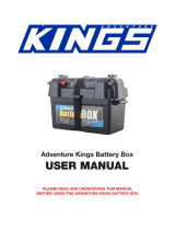 Adventure Kings Battery Box User manual