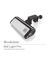 Brookstone Grill Light Pro Safety And Operating Instructions Manual
