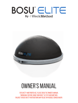 WeckMethod BOSU ELITE Owner's manual