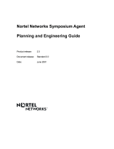 Nortel Symposium Agent 2.3 Reference guide