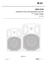 Qtx QX15PA Plus User manual