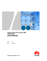 Huawei eSpace 8850 V100R001C01 User manual
