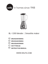 Wilfa BL-1200 User manual