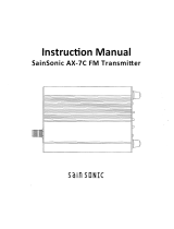 SainSonic AX-7C User manual