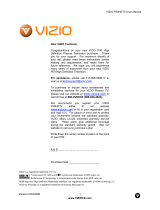 Vizio P50 - P50 HDTV Widescreen 50-in Plasma TV User manual