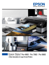 Epson Stylus Pro 4900 Quick Reference Manual