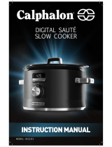 Calphalon SCCLD1 User manual