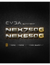 EVGA SuperNova NEX 750G User manual