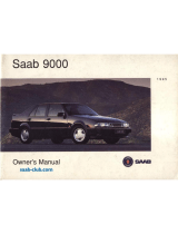 Saab 9000 1995 Owner's manual