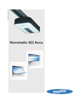 Novoferm Novomatic 423 Accu Owner's manual