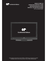 CONTINENTAL EDISON CETVLCD40FHDR3 Operating Instructions Manual