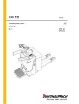 Jungheinrich ERE 120 Operating Instructions Manual