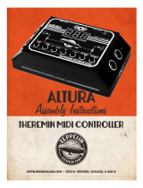 Zeppelin Design Labs Altura Theremin Assembly Instructions Manual