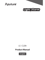 Aputure Light Storm LS C120t User manual