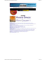 Audio Space Mini Galaxy I Quick Manual