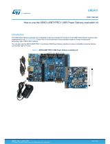 ST AEKD-USBTYPEC1 User manual