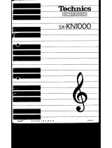 Technics SX-KN1000 Owner's manual