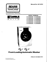 Sears Kenmore Three-Speed with Options and Speeds Switch AUTOMATIC WASHERS User manual