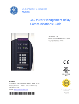 GE 369 Communications Manual