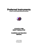 Preferred Instruments JC-22-PL2-1006 Installation And Operation User Manual