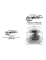 Thane Housewares Flavor Deluxe Owner's manual