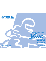 Yamaha VINO YJ50RS Owner's manual