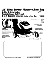Lawn-Boy Silver Series 10362 User manual