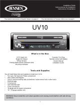 Audiovox UV10 Installation guide
