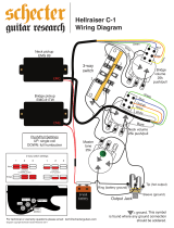 Schecter Hellraiser C-1 Quick start guide