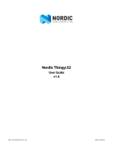 Nordic Semiconductor Thingy:52 User manual