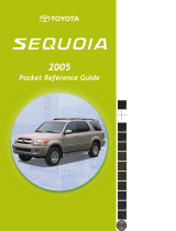 Toyota Sequoia  guide Pocket Reference Manual
