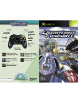 Microsoft game studios QUANTUM REDSHIFT User manual