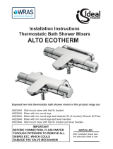 Ideal-Standard ALTO ECOTHERM A5638AA Installation Instructions Manual