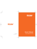 ROAV DashCam C2 Pro Owner's manual