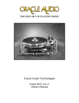 Oracle Audio Delphi MkVI Gen-2 Owner's manual